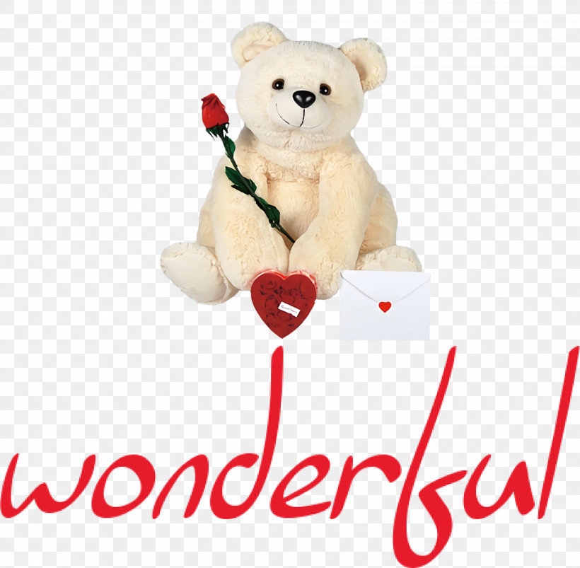 Wonderful Valentines Day, PNG, 3000x2939px, Wonderful, Bear Plush Toy, Bears, Birthday, Collecting Download Free