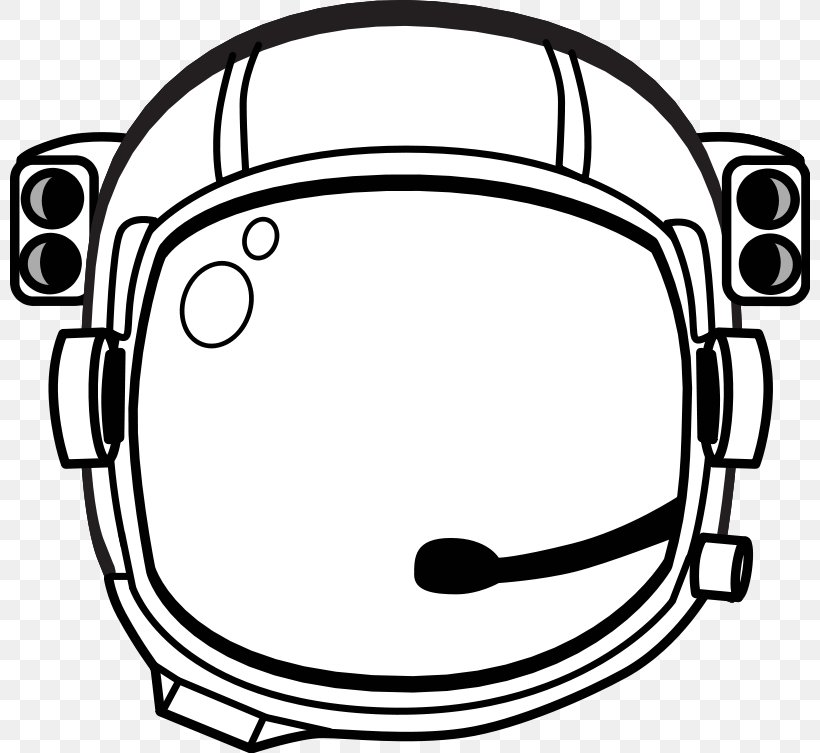 Astronaut Drawing Clip Art, PNG, 800x753px, Astronaut, Area, Auto Part, Black And White, Coloring Book Download Free
