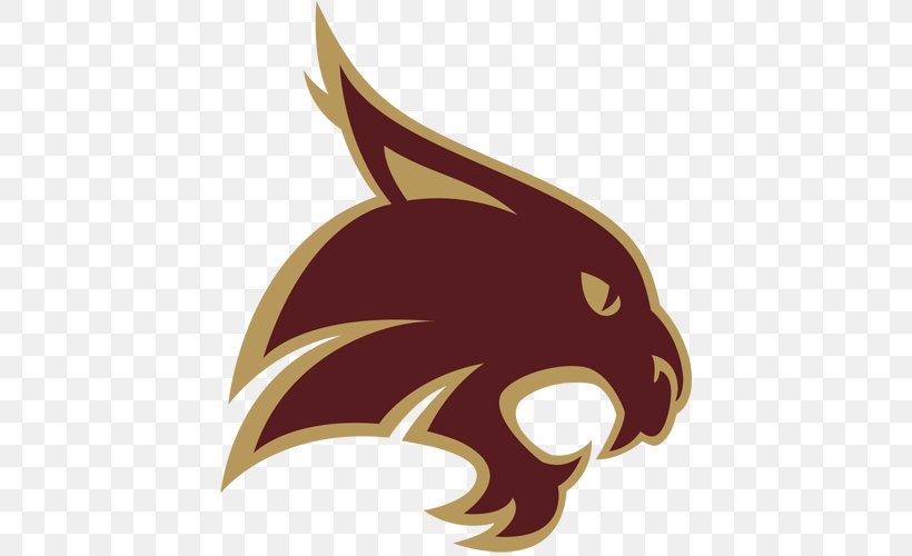 Texas State Bobcats Football Texas State Bobcats Men's Basketball Texas State Bobcats Baseball McCoy College Of Business, PNG, 500x500px, Texas State Bobcats Football, American Football, Bobcat, Carnivoran, Cat Download Free