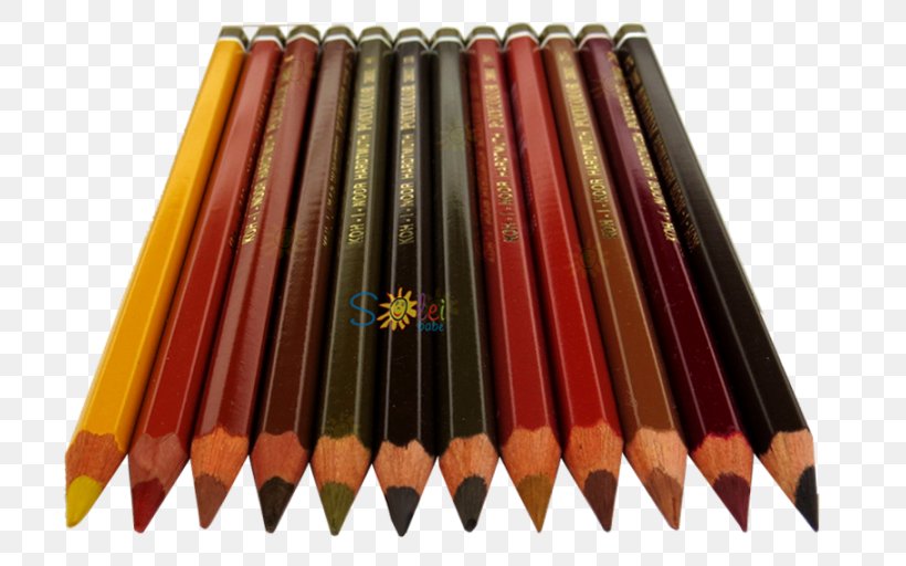 Colored Pencil Koh-i-Noor Hardtmuth Bronze, PNG, 720x512px, Pencil, Bronze, Brown Line, Colored Pencil, Czech Republic Download Free