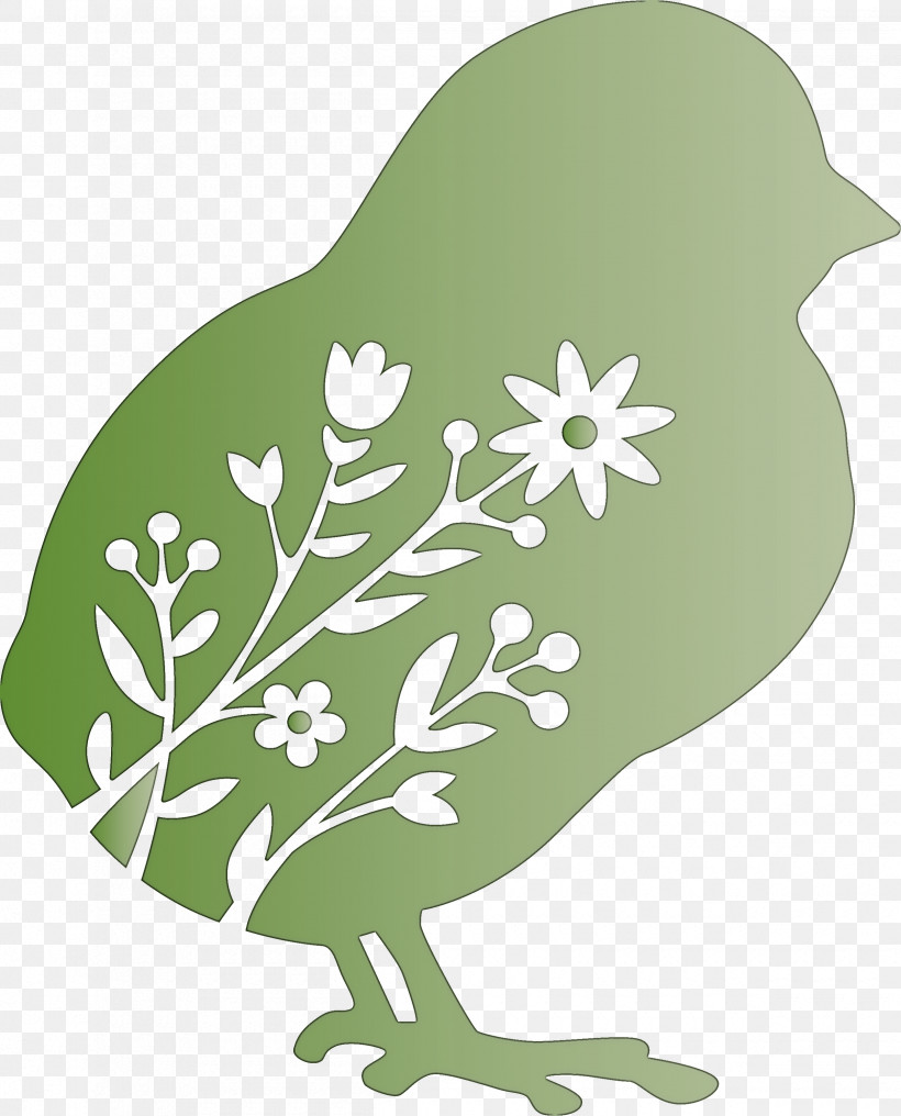 Floral Chick Easter Day, PNG, 2420x3000px, Floral Chick, Easter Day, Flower, Leaf, Plant Download Free