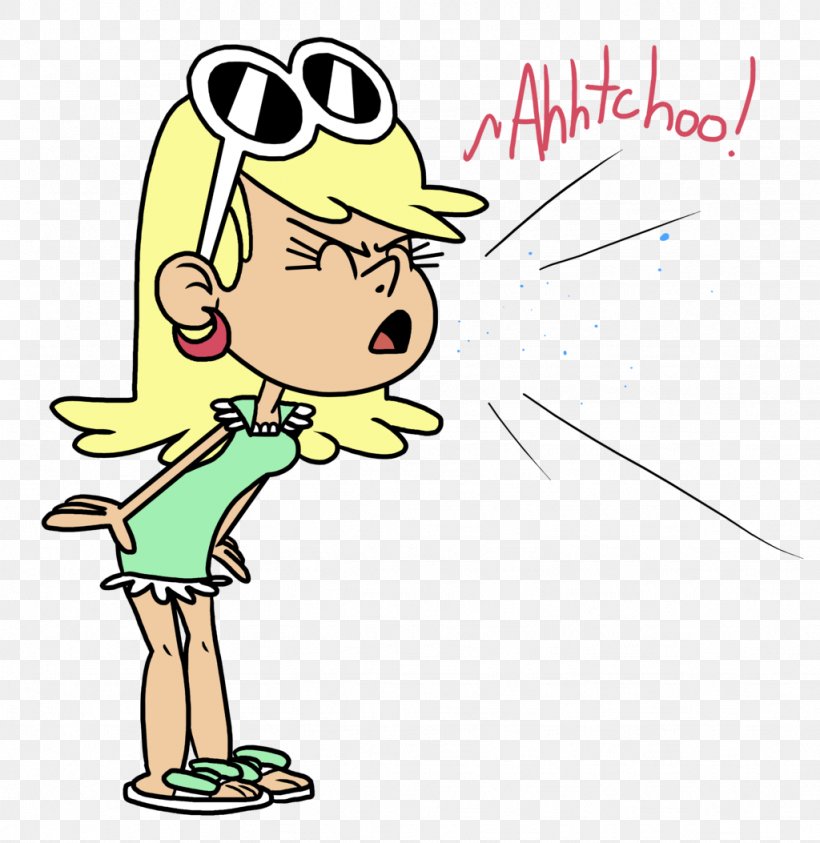 Lori Loud Leni Loud Sneeze Clip Art, PNG, 1024x1053px, Lori Loud, Area, Artwork, Beak, Common Cold Download Free