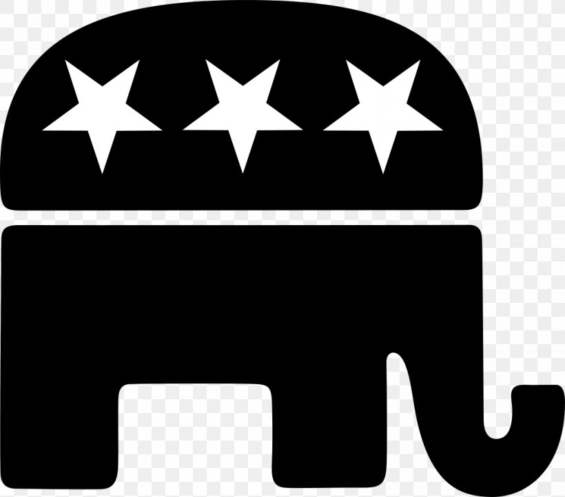 Republican Party United States Elephantidae Political Party Clip Art, PNG, 1000x881px, Republican Party, Black, Black And White, Decal, Elephantidae Download Free