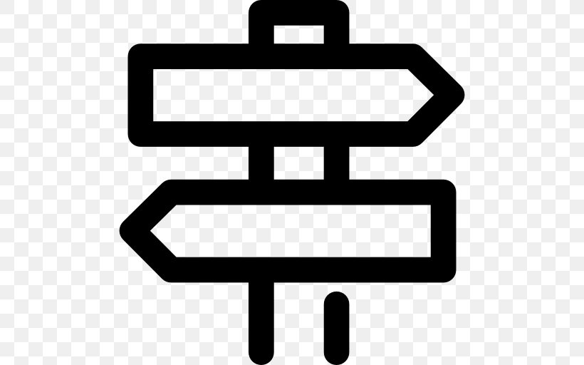 Direction, Position, Or Indication Sign Traffic Sign, PNG, 512x512px, Sign, Area, Black And White, Map, Symbol Download Free