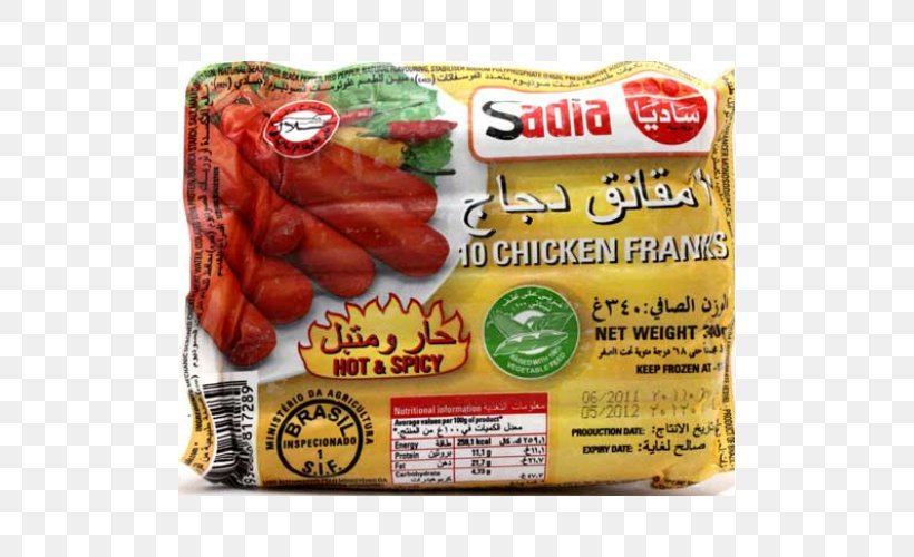 Chicken As Food Hot Dog Sadia, PNG, 500x500px, Chicken, Beef, Breaded Chicken, Chicken As Food, Chicken Thighs Download Free