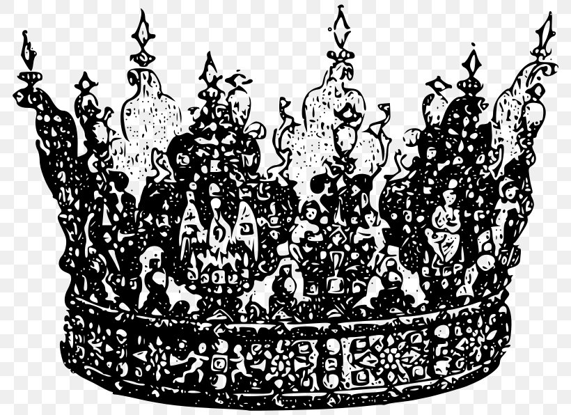Crown Jewels Of The United Kingdom Daenerys Targaryen Clip Art, PNG, 800x596px, Crown, Black And White, Crown Jewels, Crown Jewels Of The United Kingdom, Daenerys Targaryen Download Free
