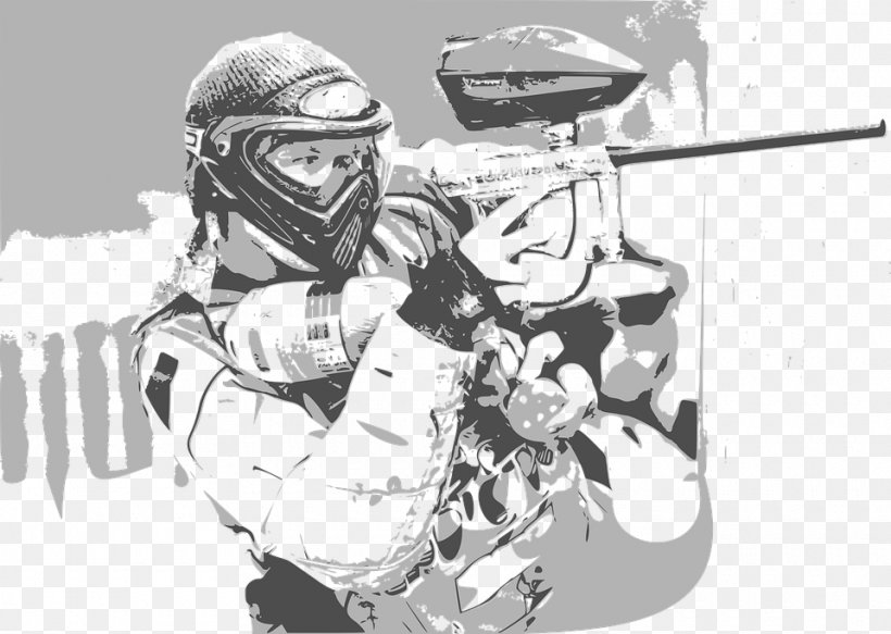 Paintball Player Instagram, PNG, 960x683px, Paintball, Black And White, Game, Games, Headgear Download Free