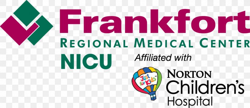Frankfort Regional Medical Center Logo Hospital Brand Neonatal Intensive Care Unit, PNG, 992x432px, Logo, Area, Banner, Brand, Clinic Download Free