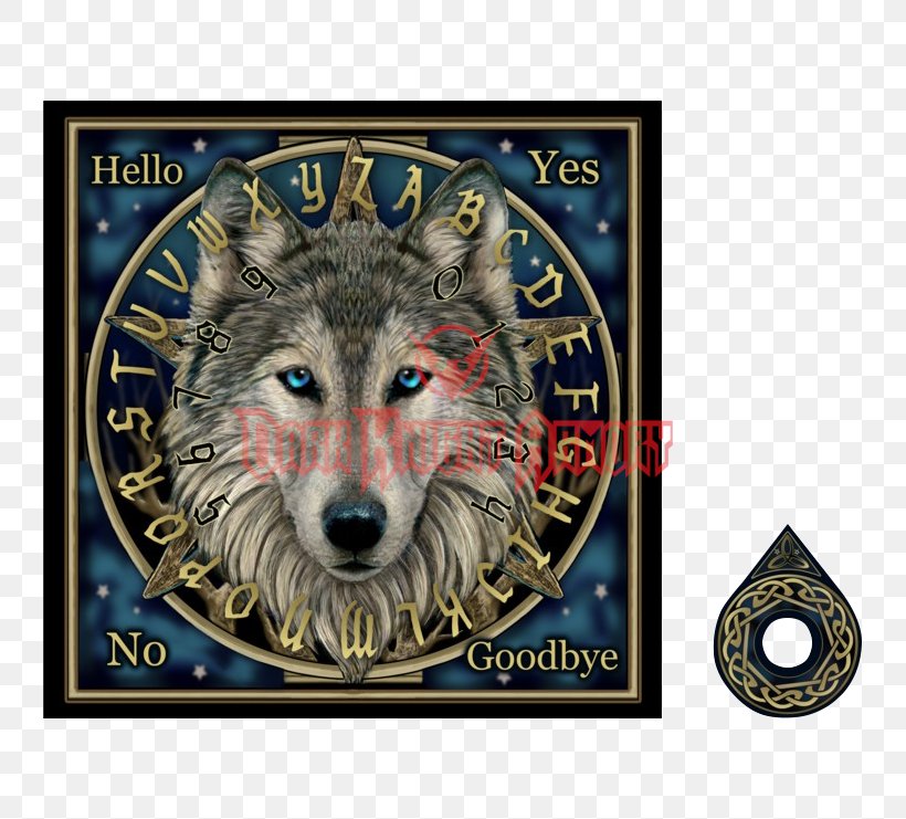 Gray Wolf Ouija Planchette Spirit Witchcraft, PNG, 741x741px, Gray Wolf, Board Game, Dog Like Mammal, Dowsing, Fauna Download Free