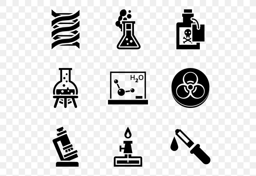 Chemistry Chemical Element Chemical Reaction Laboratory Periodic Table, PNG, 600x564px, Chemistry, Area, Black, Black And White, Brand Download Free