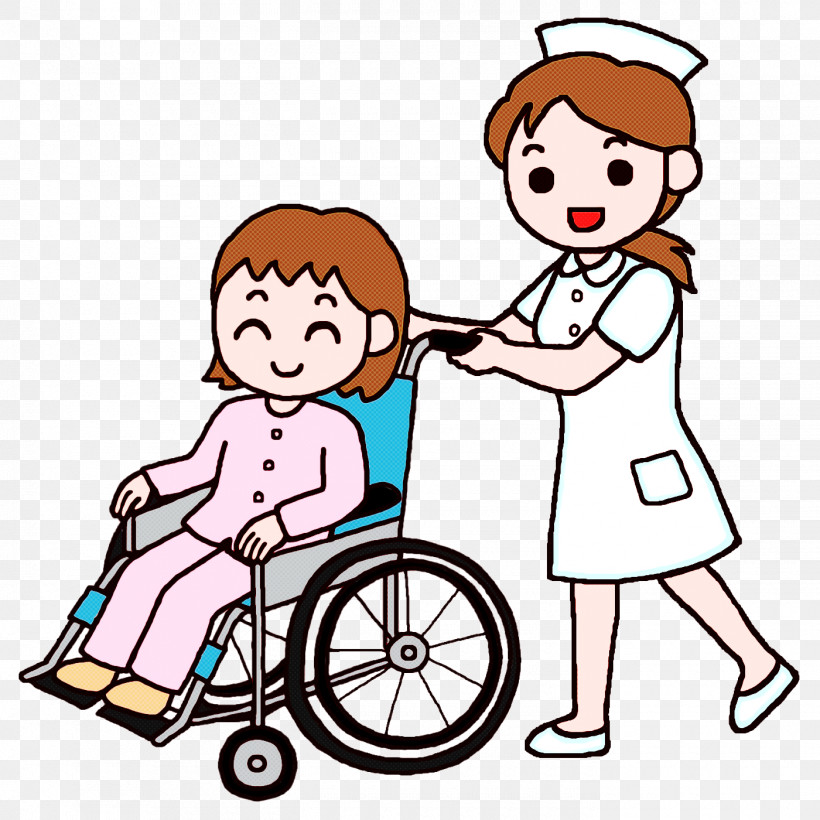 Older Aged Wheelchair, PNG, 1400x1400px, Older, Aged, Bicycle, Cartoon, Nursing Download Free
