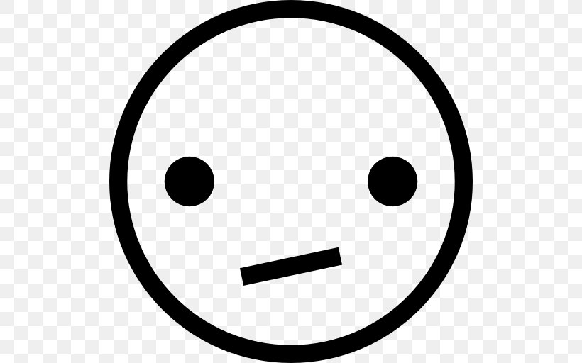 Emoticon Smiley, PNG, 512x512px, Emoticon, Black And White, Facial Expression, Information, Smile Download Free