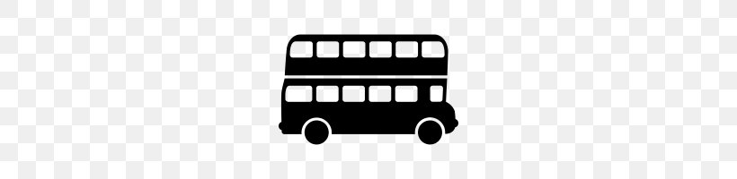 Double-decker Bus Car Tour Bus Service, PNG, 200x200px, Bus, Black And White, Bus Stop, Car, Doubledecker Bus Download Free