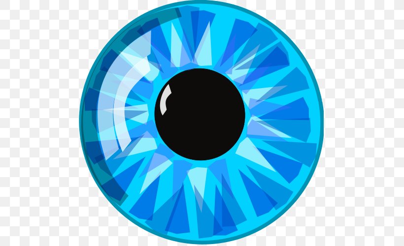 Eye Clip Art, PNG, 500x500px, Eye, Aqua, Blog, Blue, Electric Blue Download Free