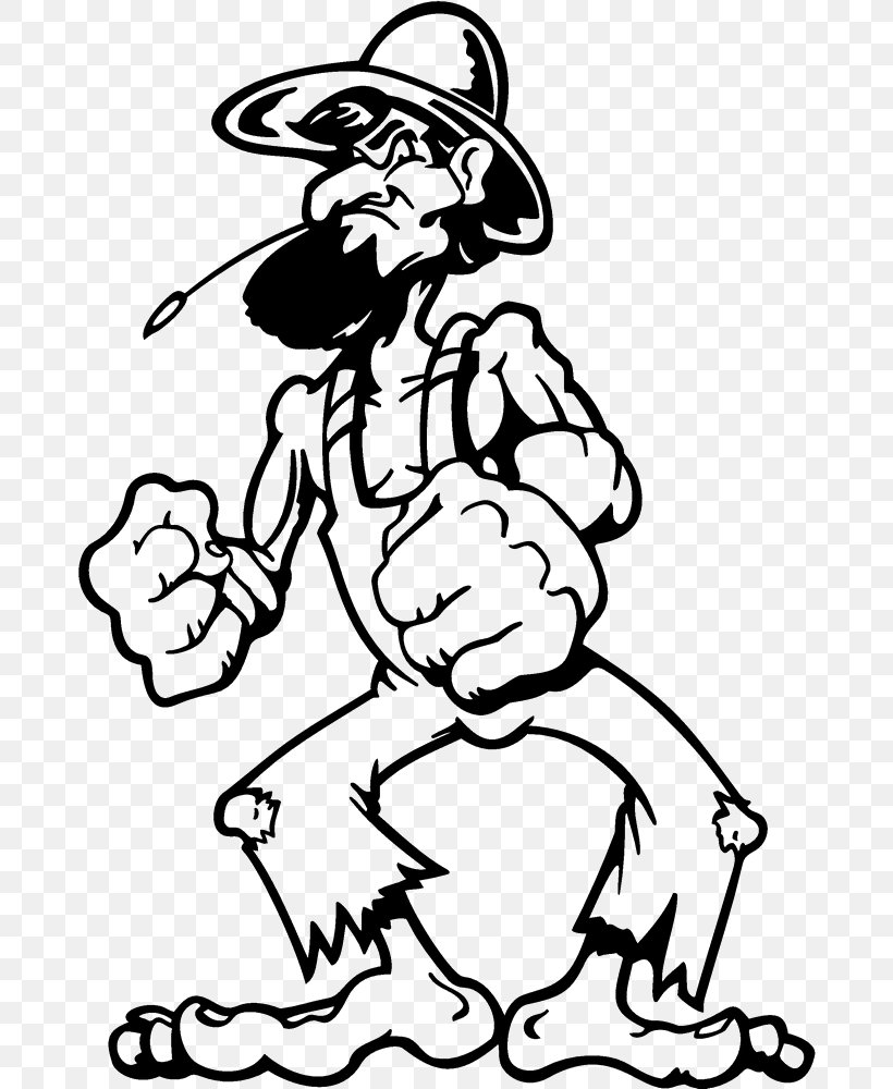 Hillbilly Redneck Decal Clip Art, PNG, 678x1000px, Hillbilly, Arm, Art, Black, Black And White Download Free