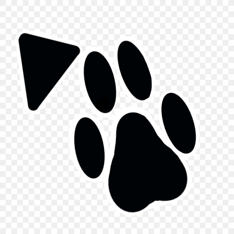 Clip Art Product Design Paw Line, PNG, 1024x1024px, Paw, Black, Black And White, Black M, Text Download Free