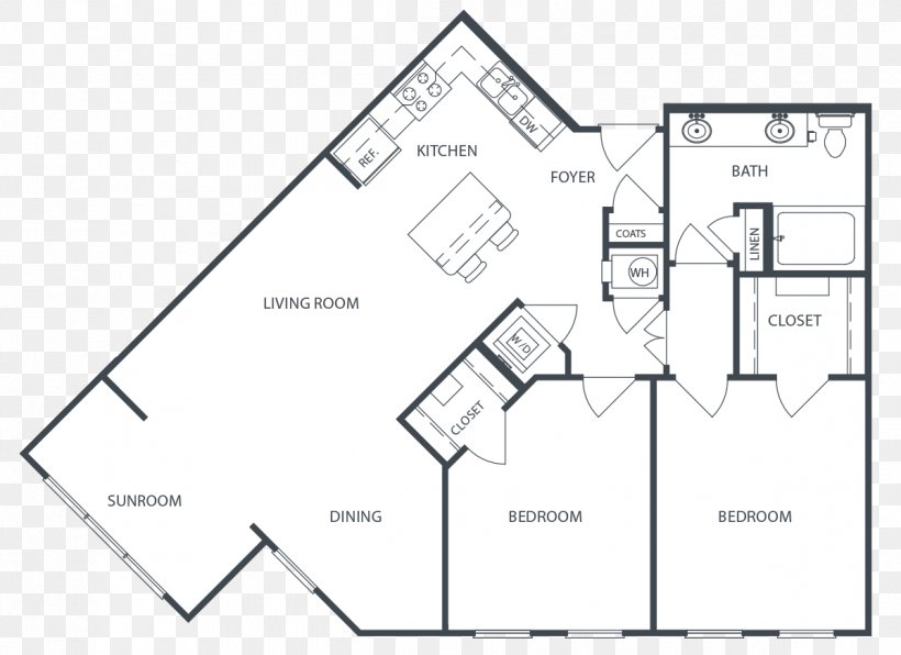 Floor Plan Asheville Exchange Apartment Homes, PNG, 1199x872px, Floor Plan, Air Conditioning, Apartment, Area, Asheville Download Free
