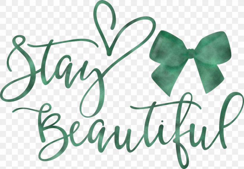 Stay Beautiful Beautiful Fashion, PNG, 3000x2079px, Stay Beautiful, Beautiful, Fashion, Green, Logo Download Free