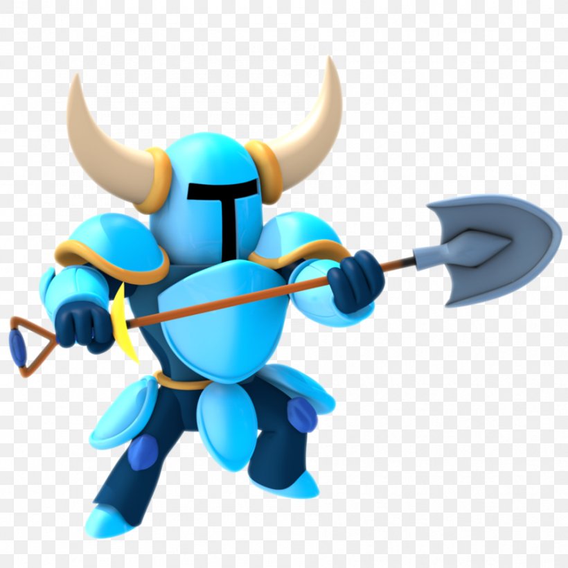 Shovel Knight Super Smash Bros. For Nintendo 3DS And Wii U DeviantArt Rendering, PNG, 894x894px, 3d Computer Graphics, 3d Modeling, 3d Rendering, Shovel Knight, Action Figure Download Free