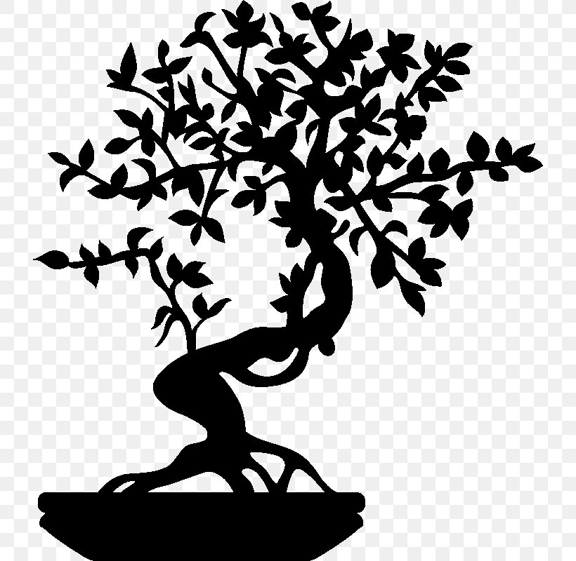 Bonsai Adhesive Partition Wall Tree Room, PNG, 800x800px, Bonsai, Adhesive, Architectural Engineering, Artwork, Black And White Download Free