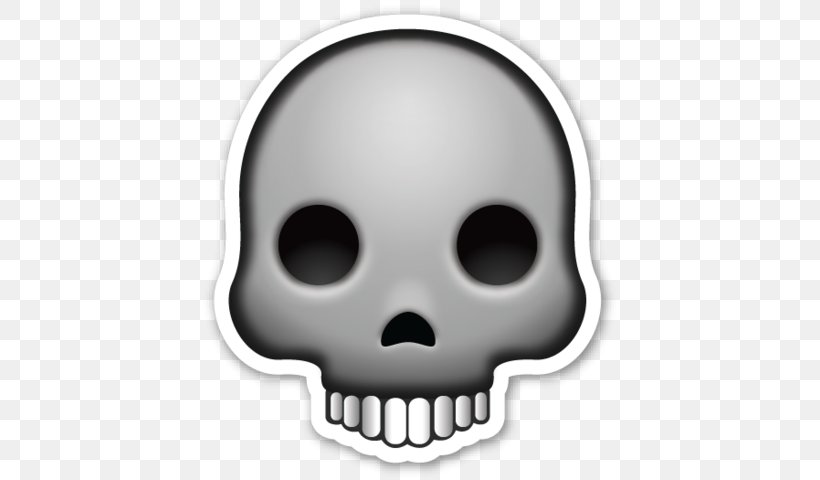 Emoji Human Skull Symbolism Sticker Skeleton, PNG, 422x480px, Emoji, Bone, Emoji Movie, Emoticon, Gmail Download Free