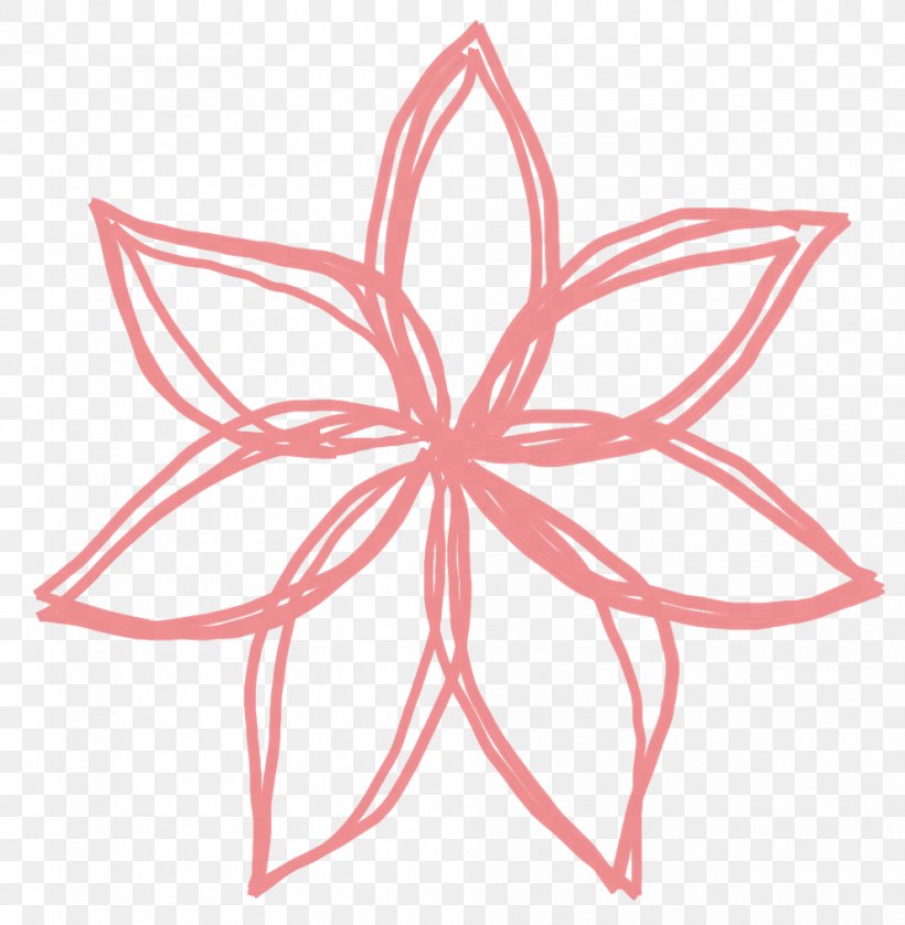 Line Drawing, PNG, 990x1012px, Drawing, Black And White, Flower, Geometric Shape, Geometry Download Free