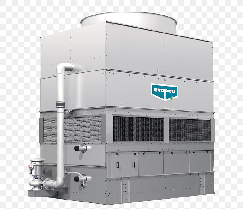 Evaporative Cooler Cooling Tower Evaporator Evapco, Inc., PNG, 705x705px, Evaporative Cooler, Air Handler, Chiller, Closed Circuit, Condenser Download Free