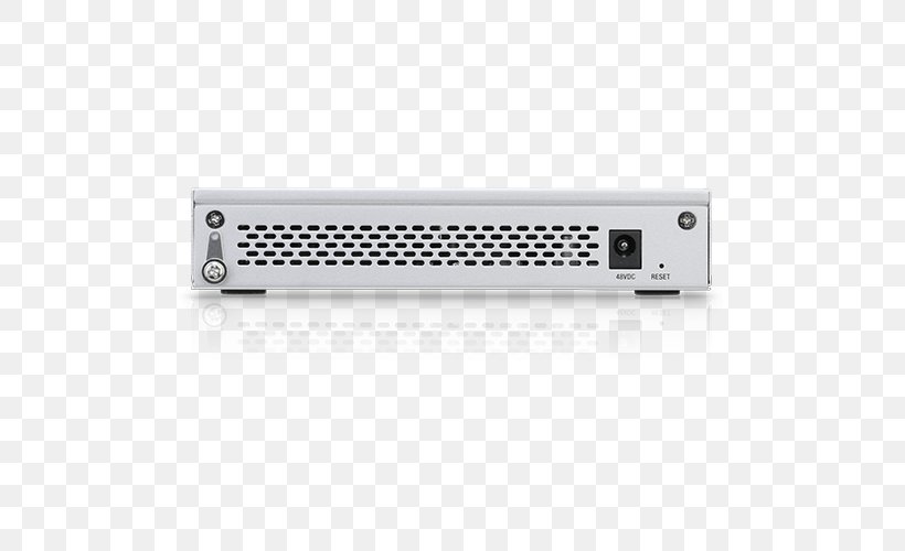 Gigabit Ethernet Ubiquiti Networks Power Over Ethernet Network Switch, PNG, 500x500px, Gigabit Ethernet, Audio Receiver, Computer Network, Electronic Device, Electronics Download Free