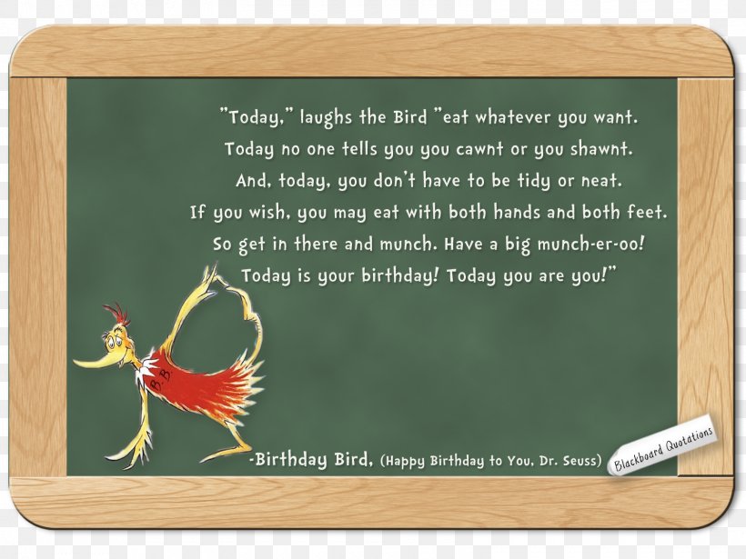 Happy Birthday To You! Happiness Self-investment Quotation Love, PNG, 1600x1200px, Happy Birthday To You, Birthday, Blackboard, Confidence, Desire Download Free