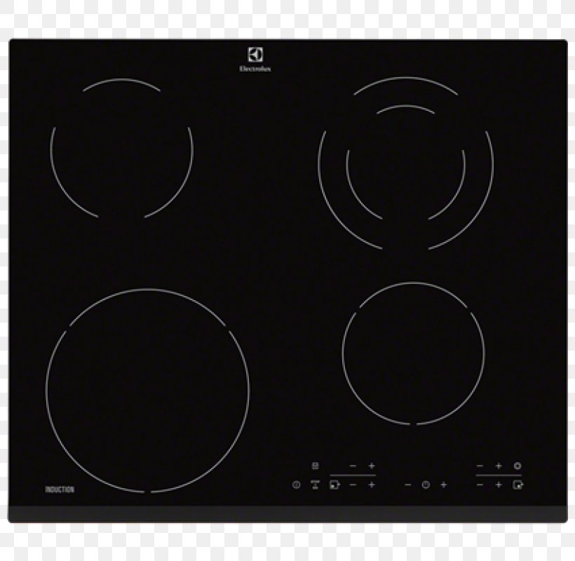 Induction Cooking Cooking Ranges Electromagnetic Induction Electrolux, PNG, 800x800px, Induction Cooking, Black, Black And White, Cooking, Cooking Ranges Download Free