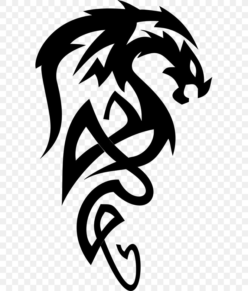 Sleeve Tattoo T-shirt Dragon Tribe, PNG, 585x960px, Tattoo, Art, Artwork, Beard, Black And White Download Free