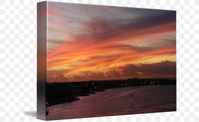 Painting Picture Frames Rectangle Sky Plc, PNG, 650x502px, Painting, Dawn, Geological Phenomenon, Heat, Landscape Download Free