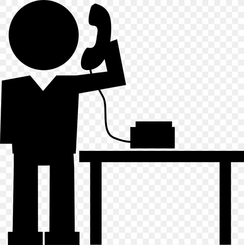 Telephone Call Business Telephone System Clip Art, PNG, 980x982px, Telephone Call, Answering Machines, Artwork, Black, Black And White Download Free