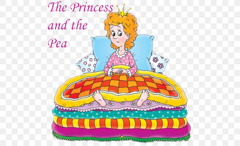 The Princess And The Pea Royalty-free Illustration, PNG, 500x500px, Princess And The Pea, Baked Goods, Birthday, Birthday Cake, Buttercream Download Free