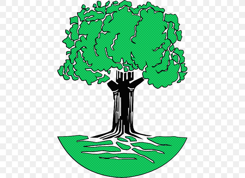 Arbor Day, PNG, 438x596px, Green, Arbor Day, Plant, Tree Download Free