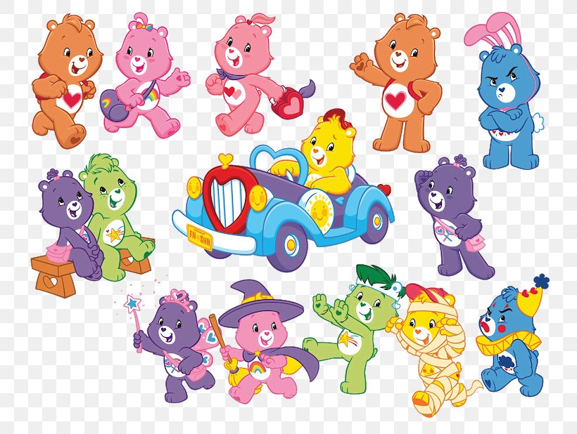 Care Bears T-shirt Lotsa Heart Elephant Cartoon, PNG, 800x618px, Bear, Animal Figure, Animated Film, Art, Baby Toys Download Free