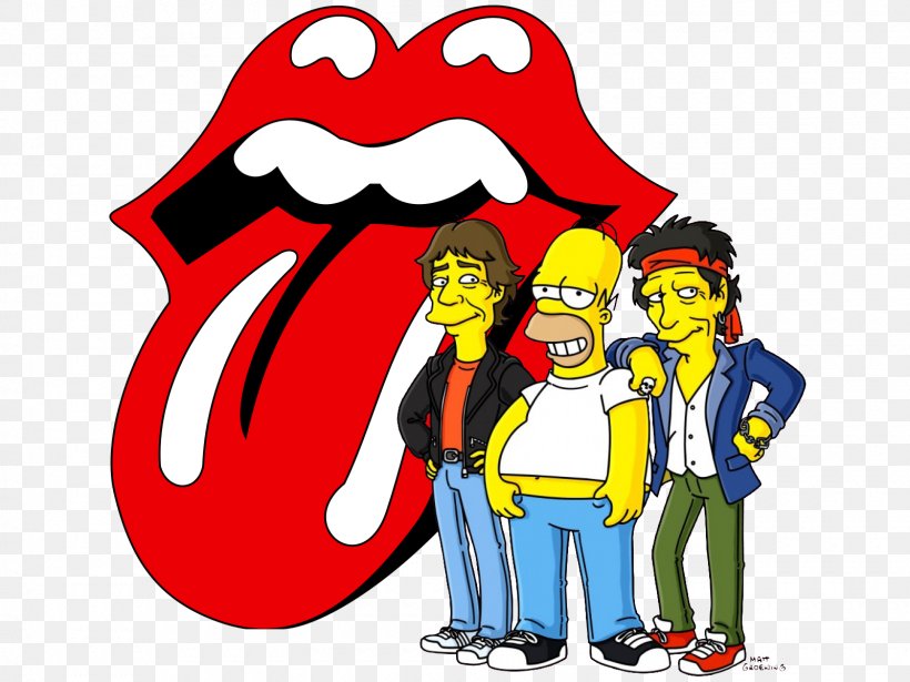 Homer Simpson Bart Simpson The Rolling Stones Musician Desktop Wallpaper, PNG, 1600x1200px, Watercolor, Cartoon, Flower, Frame, Heart Download Free