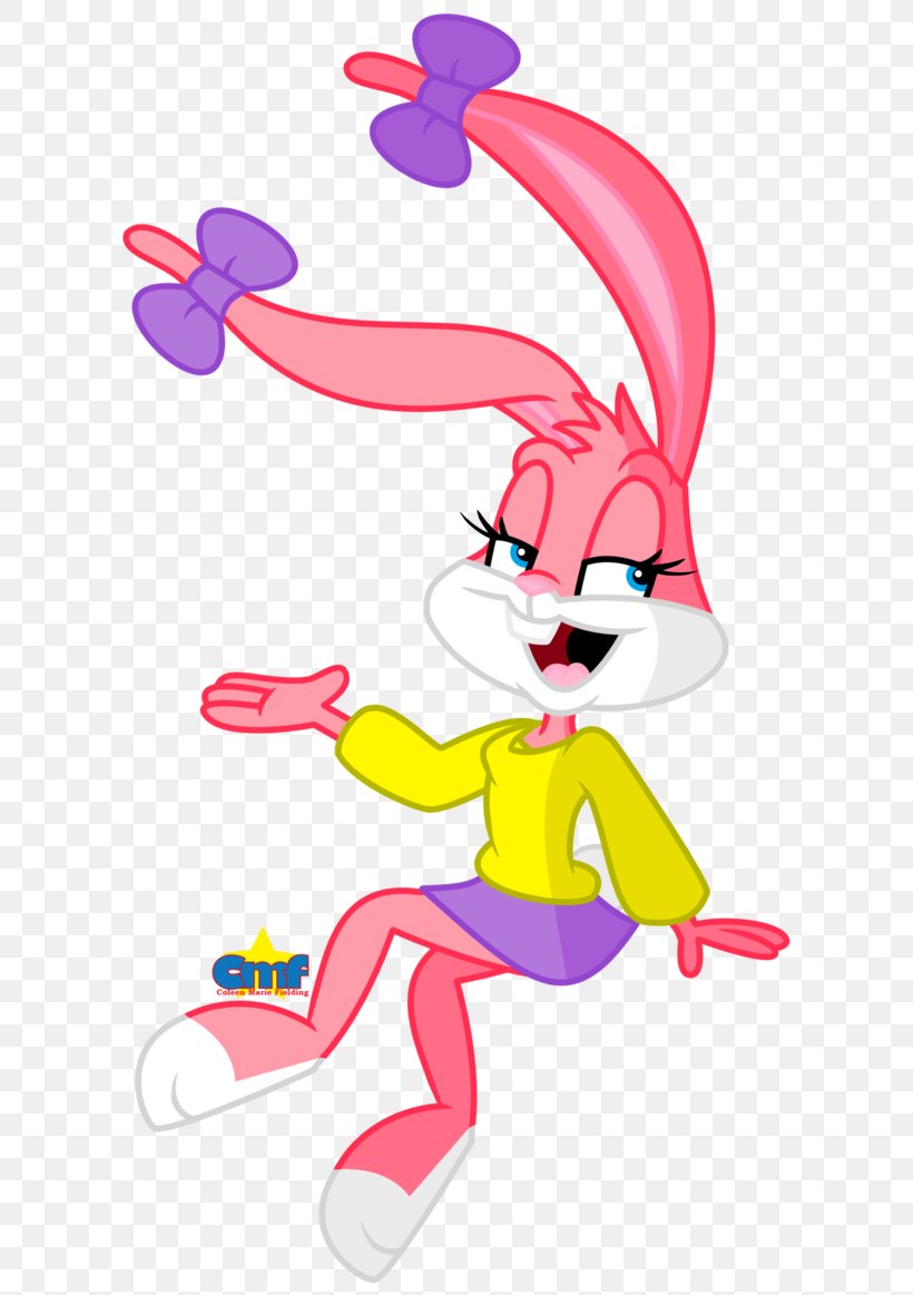 Babs Bunny Cartoon Rabbit Character, PNG, 600x1163px, Watercolor ...