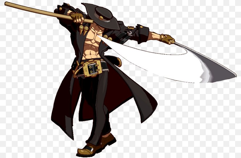 Guilty Gear Xrd Johnny 5 Character Sword Spear, PNG, 800x538px, Guilty Gear Xrd, Action Figure, Character, Cold Weapon, Data Download Free