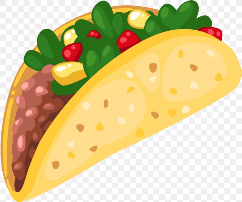 Taco Cartoon, PNG, 902x755px, Taco, All Taco Llc, Burrito, Corn Tortilla, Cuisine Download Free