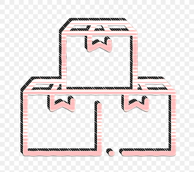 Logistic Icon Shipping And Delivery Icon Box Icon, PNG, 1100x976px, Logistic Icon, Box Icon, Geometry, Line, Mathematics Download Free