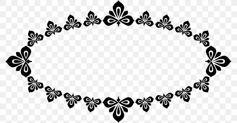 Picture Frames Clip Art, PNG, 784x428px, Picture Frames, Black And White, Body Jewelry, Fashion Accessory, Image File Formats Download Free
