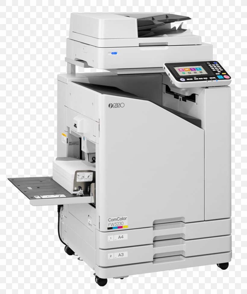 Risograph Riso Kagaku Corporation Digital Duplicator Printer Inkjet Printing, PNG, 1500x1786px, Risograph, Digital Duplicator, Dots Per Inch, Image Scanner, Ink Download Free