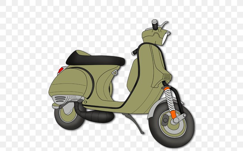 Vespa Scooter Motorcycle, PNG, 512x512px, Vespa, Automotive Design, Car, Drawing, Fender Download Free