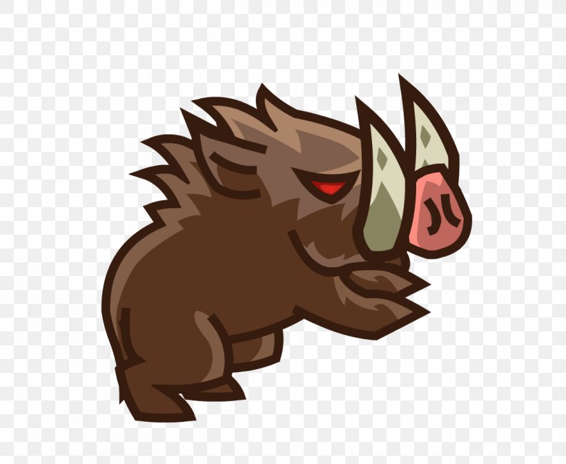 Wild Boar Illustration Clip Art Carnivores Tower, PNG, 1141x936px, Wild Boar, Carnivoran, Carnivores, Cartoon, Fictional Character Download Free