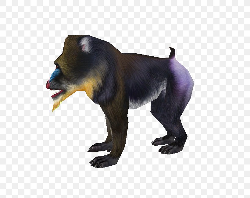 Zoo Tycoon 2 Mandrill Cercopithecidae Video Game Animal, PNG, 750x650px, Zoo Tycoon 2, Animal, Bear, Carnivoran, Cercopithecidae Download Free