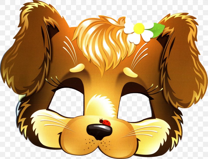 Dog Paper Mask Carnival Pattern, PNG, 2657x2038px, Dog, Animal, Big Cats, Carnival, Carnivoran Download Free