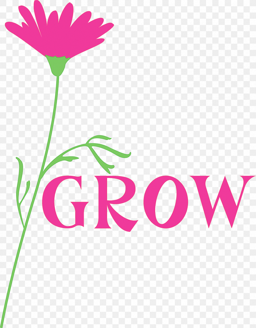 GROW Flower, PNG, 2336x2999px, Grow, Cricut, Drawing, Flower, Landscape Design Download Free