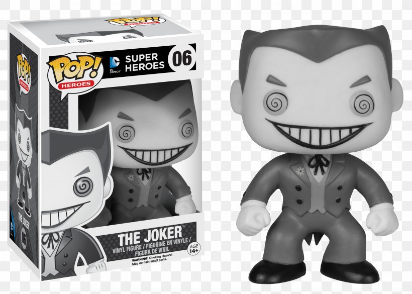 Joker Batman Funko Action & Toy Figures The Dark Knight Returns, PNG, 3600x2570px, Joker, Action Figure, Action Toy Figures, Batman, Batman Black And White Download Free