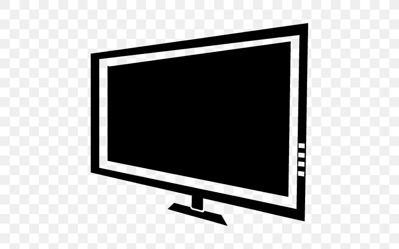 LCD Television Computer Monitors Television Set Touchscreen, PNG, 512x512px, Lcd Television, Area, Black And White, Computer Monitor, Computer Monitor Accessory Download Free